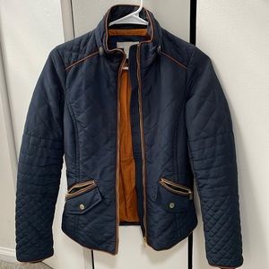 H&M Quilted Jacket Navy